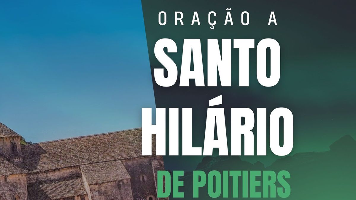 Oração a Santo Hilário de Poitiers