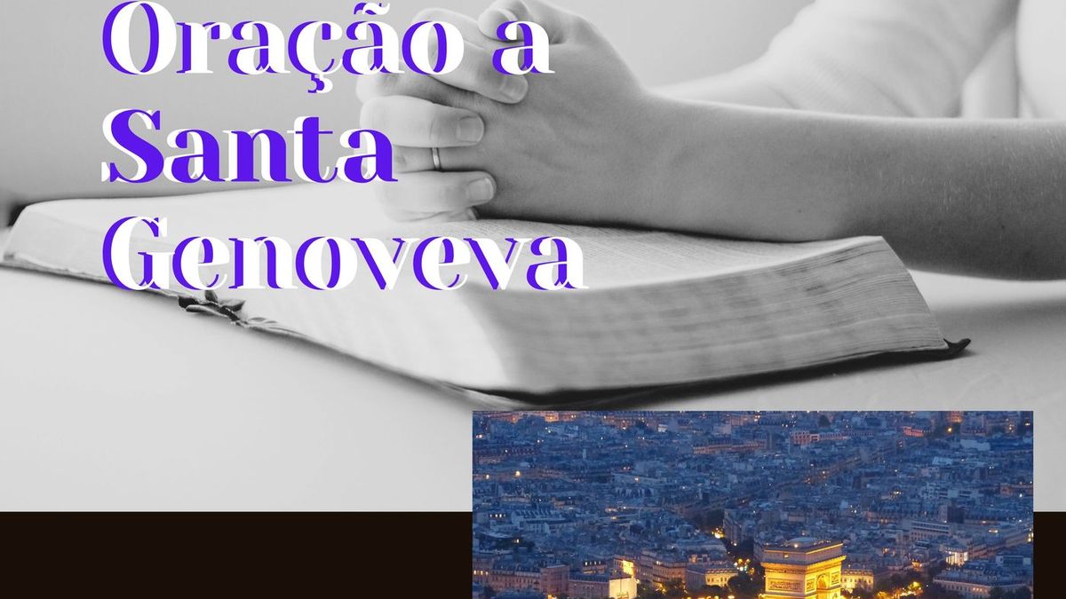 Oração à Santa Genoveva