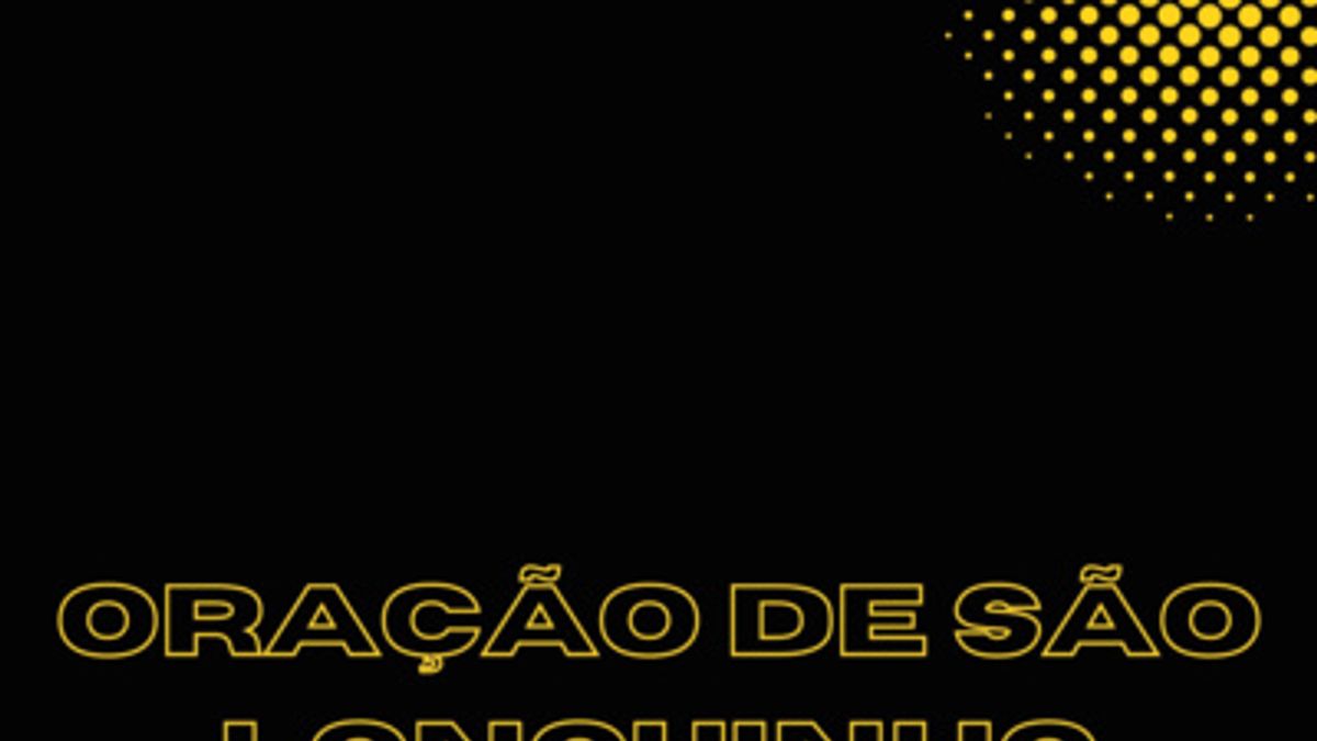 Oração de São Longuinho