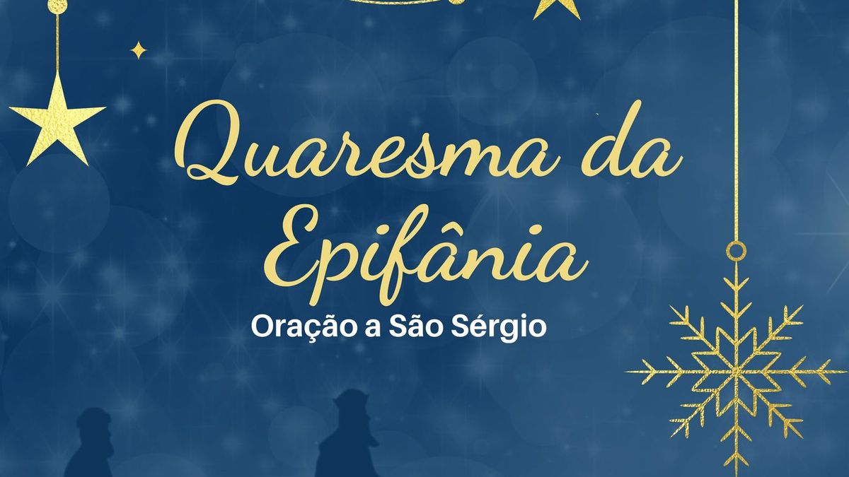 Oração a São Sérgio