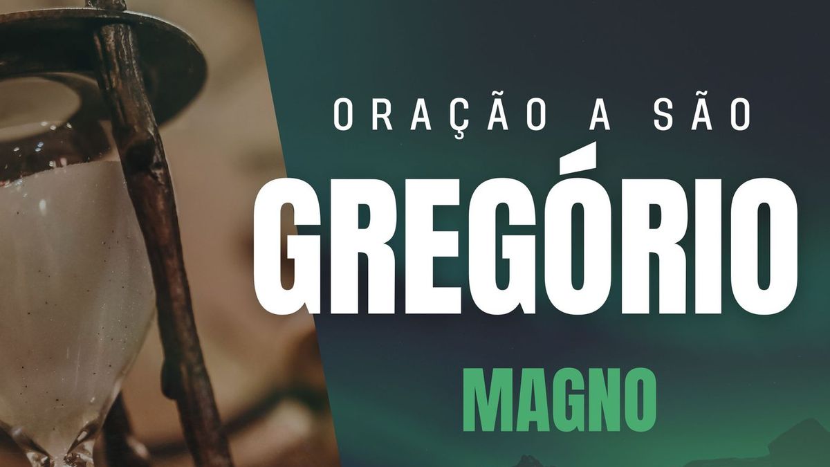 Oração a São Gregório Magno
