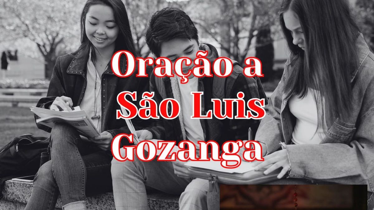 Oração a São Luis Gonzaga