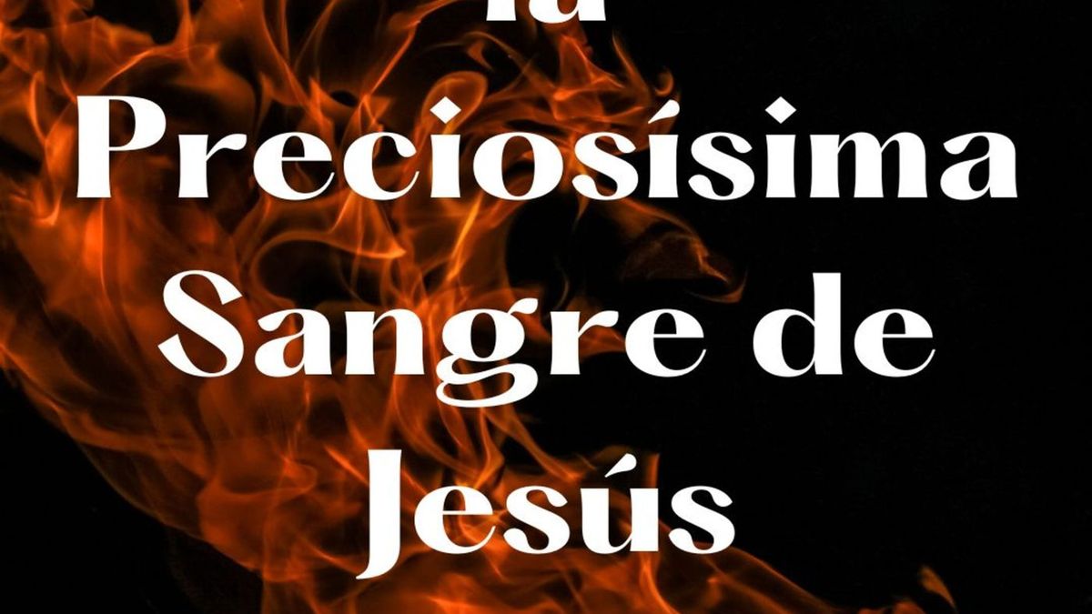 Coronación a la Preciosísima Sangre de Jesucristo