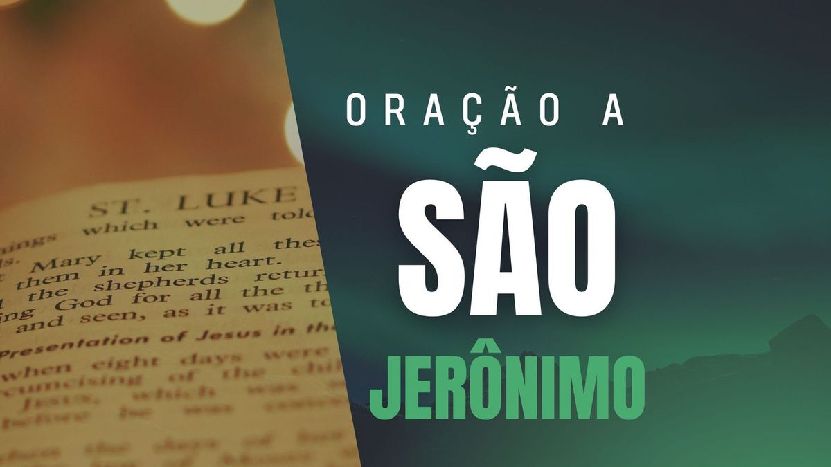 Oração a São Jerônimo