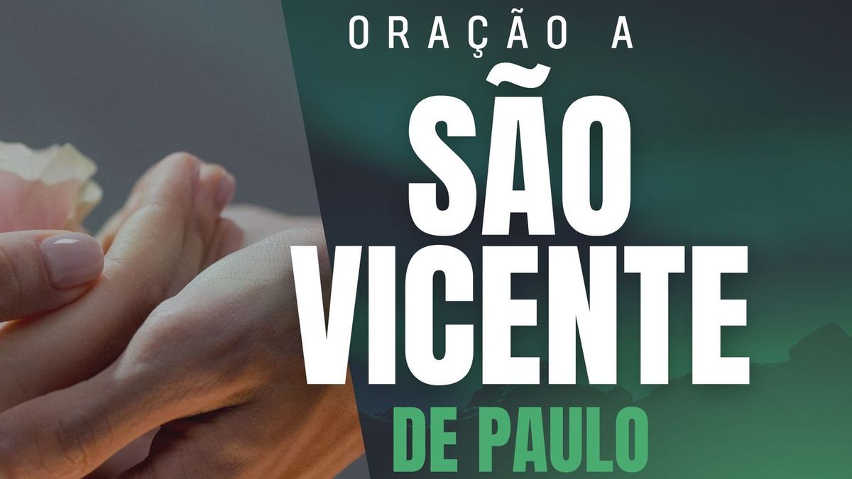 Oração a São Vicente de Paulo
