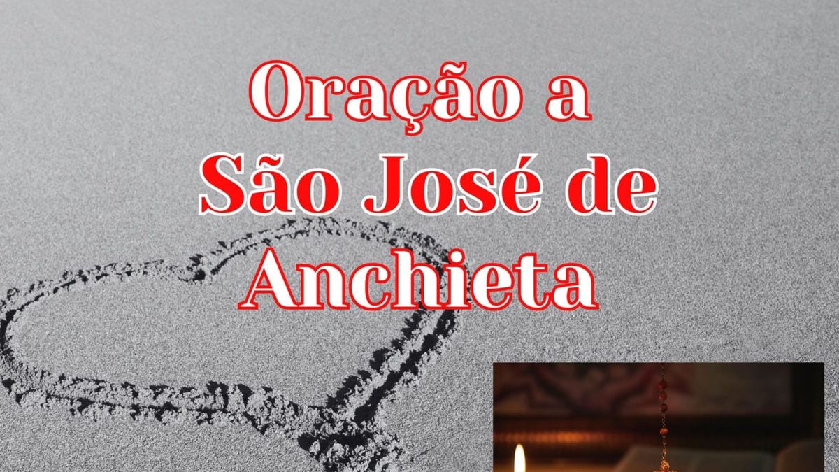 Oração a São José de Anchieta