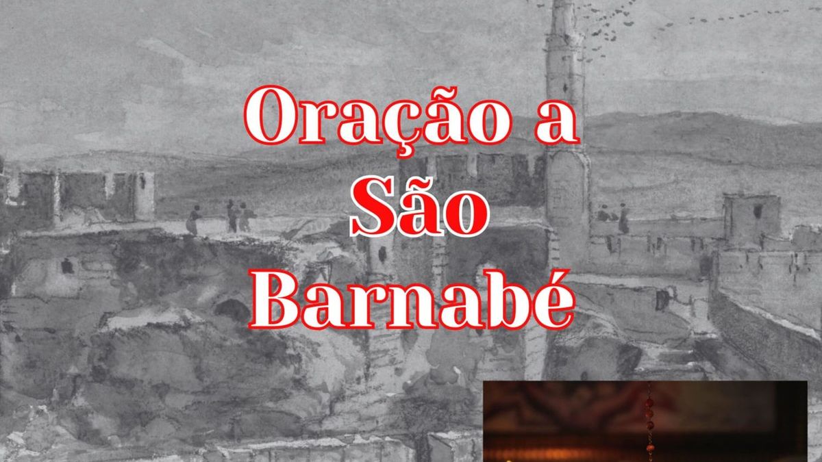 Oração a São Barnabé