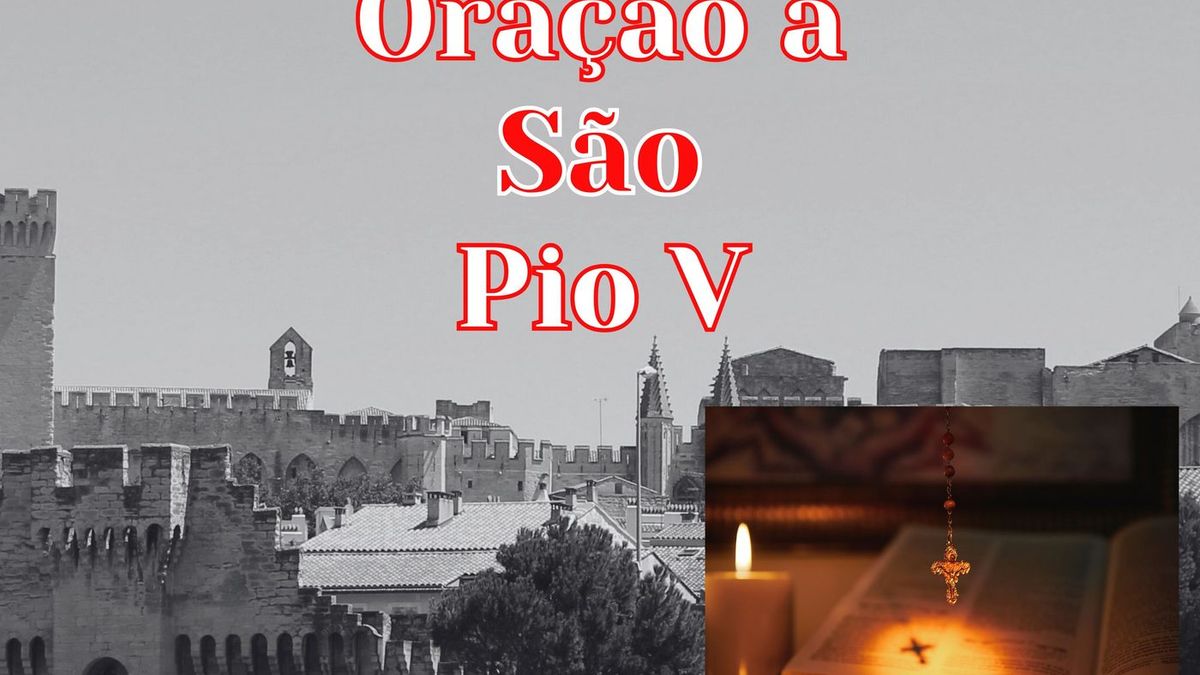 Oração a São Pio V