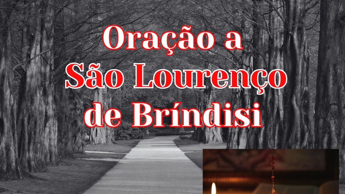 Oração a São Lourenço de Bríndisi