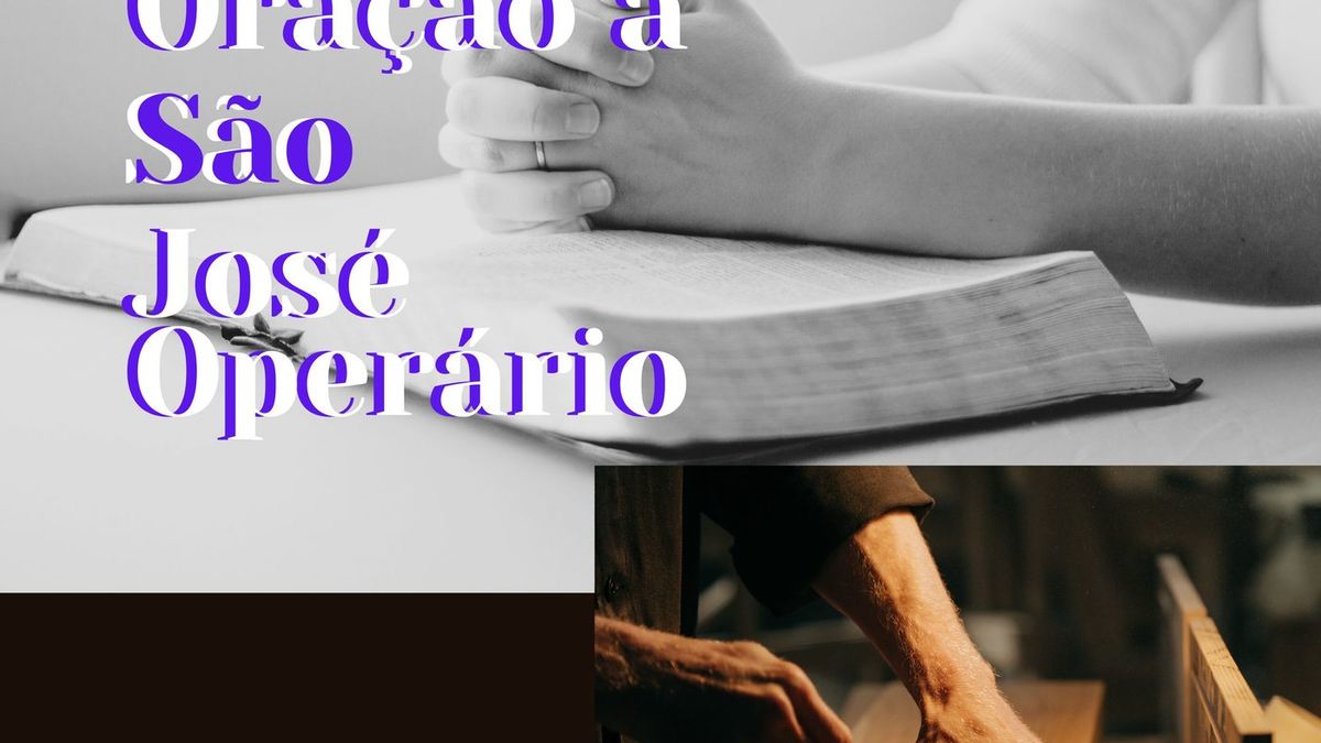 Oração a São José Operário