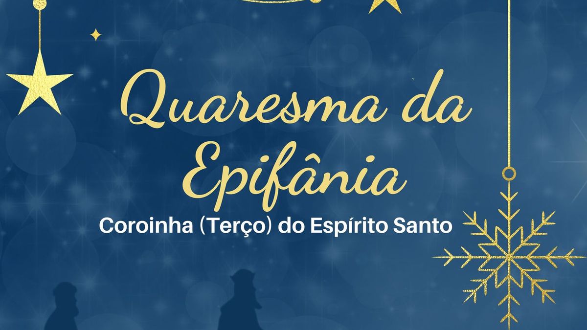 Coroinha (Terço) do Espírito Santo