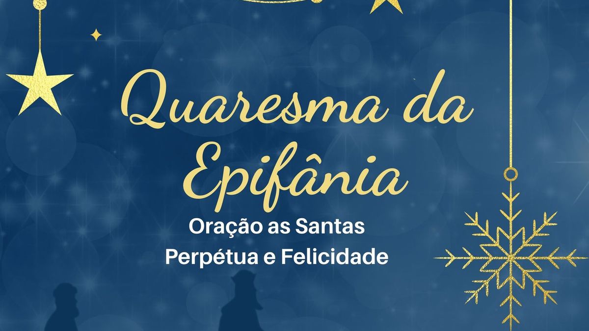 Oração as Santas Perpétua e Felicidade