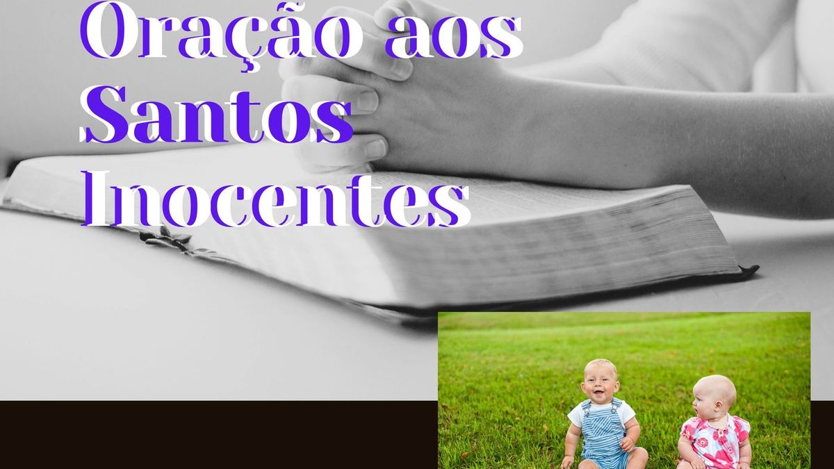 Oração aos Santos Inocentes