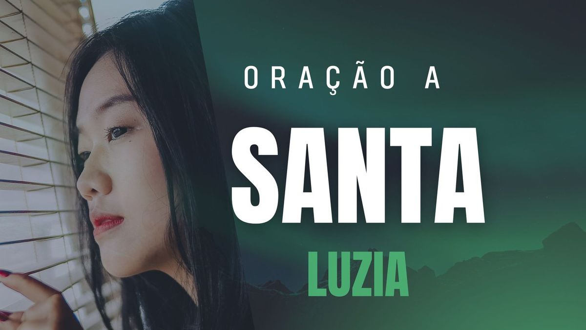 Oração a Santa Luzia