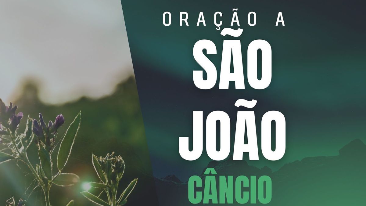 Oração a São João Câncio