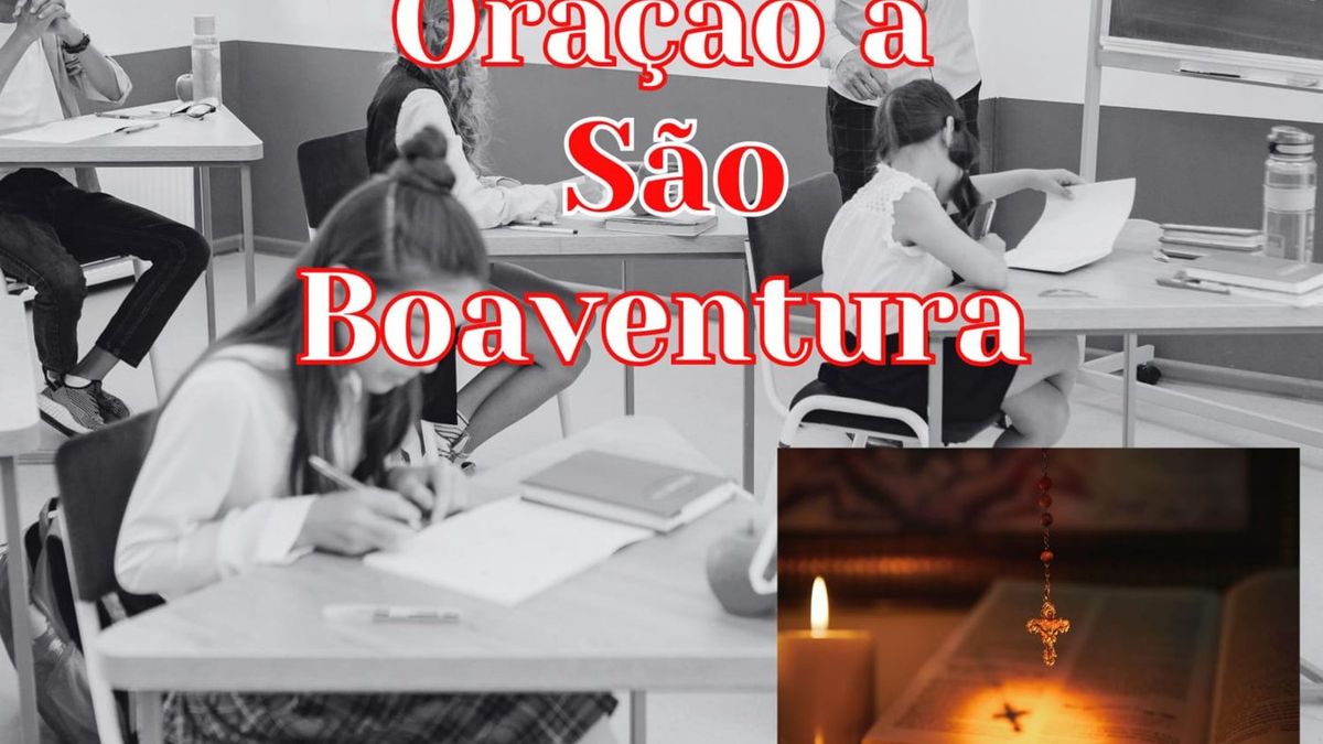 Oração a São Boaventura