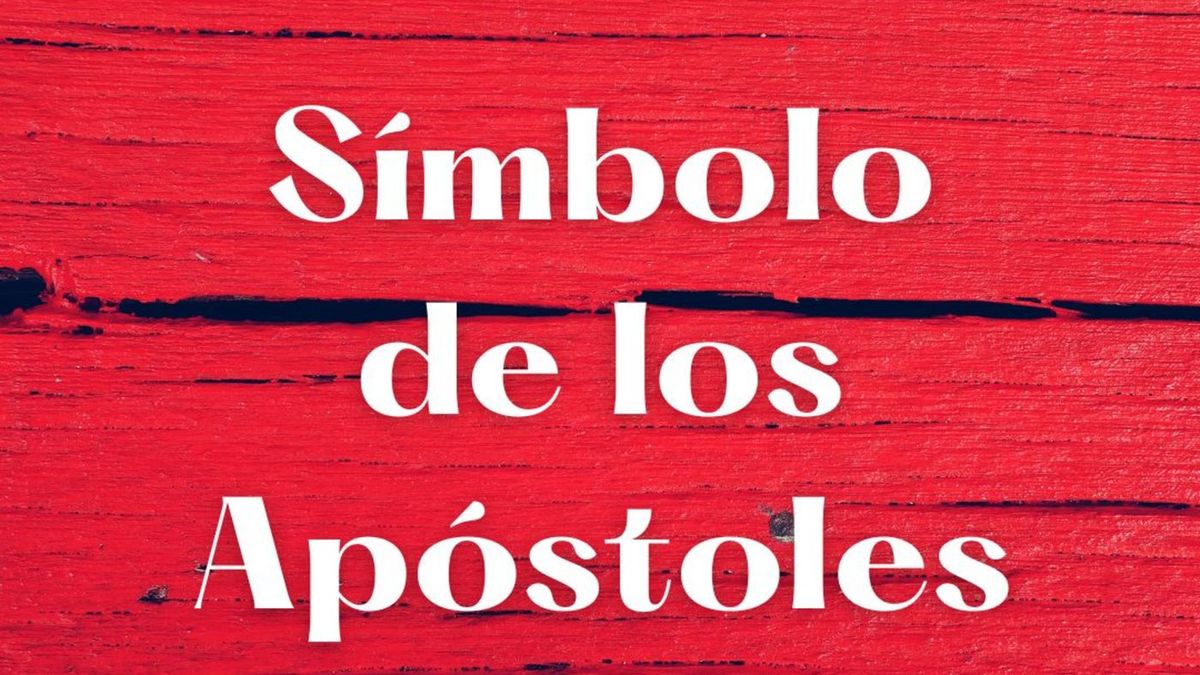 Símbolo de los Apostoles